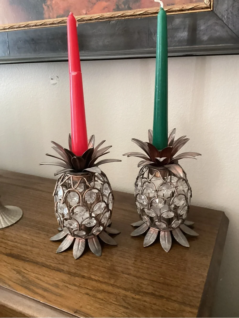 Source Unknown pair pineapple